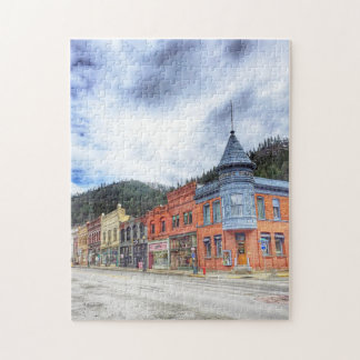 Bank-Straße Wallace Idaho Puzzle