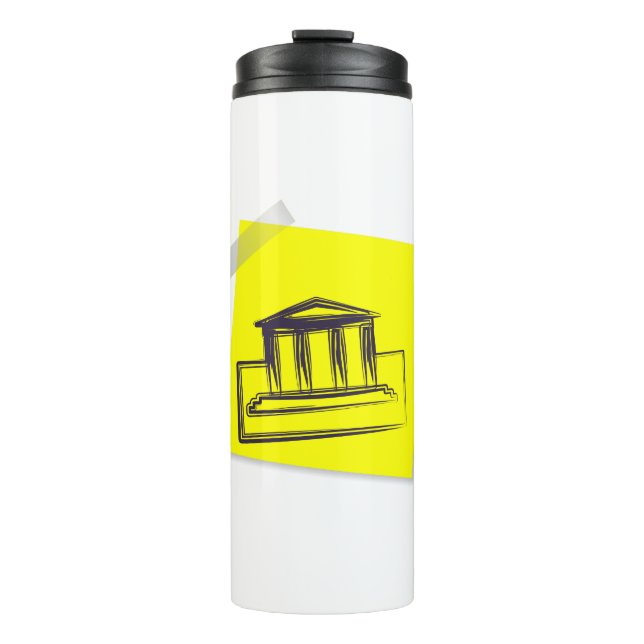 Bank Thermosbecher (Vorderseite)