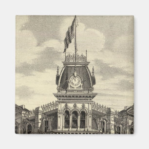 Bank von San Jose Magnet