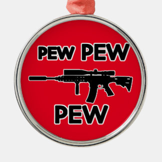 Bankbankgewehr Ornament Aus Metall