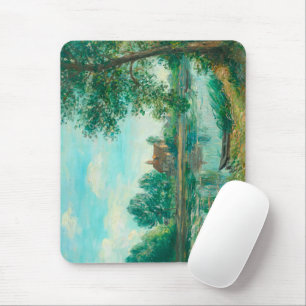 Banken der Loing in Saint-Mammès Alfred Sisley Mousepad