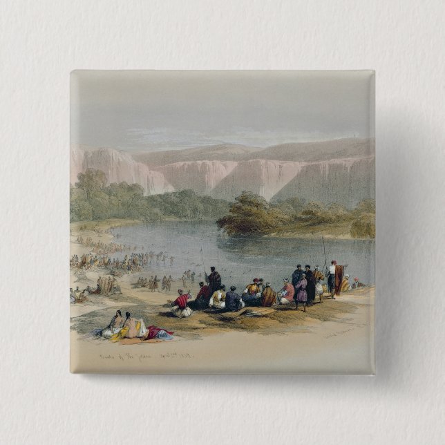 Banken des Jordaniens Button (Vorderseite)