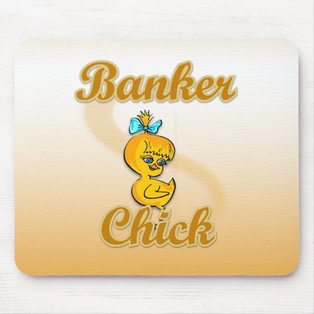 Banker Chick Mousepad (Vorne)