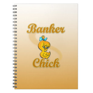 Banker Chick Notizblock