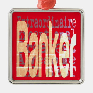 Banker Extraordinator Ornament Aus Metall