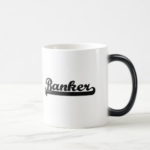 Banker-klassischer Job-Entwurf Verwandlungstasse