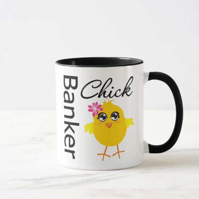 Banker-Küken Tasse (Rechts)