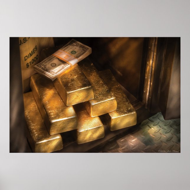 Banker - Mein Wertvoll Poster (Vorne)