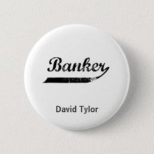 Banker-Typografie Button