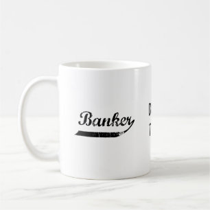 Banker-Typografie Tasse
