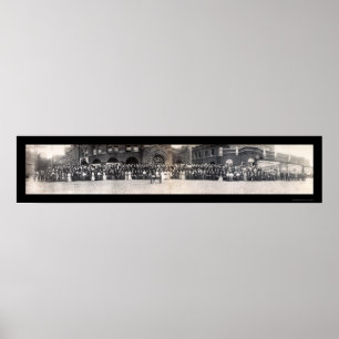 Banker u. Budweiser-Foto 1906 Poster