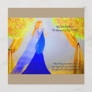 Bankett von Esther Menükarte