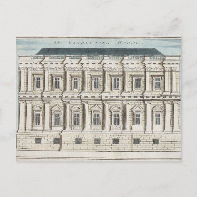 Banketthaus, Whitehall Postkarte (Vorderseite)