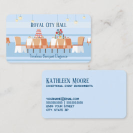 Bankettsaal Visitenkarte