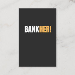 BANKHER! TERMINKARTE
