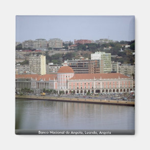 Banko Nacional De Angola, Luanda, Angola Magnet