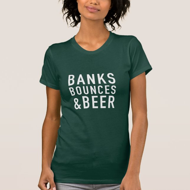 Banks & Beer Jersey T - Shirt (Vorderseite)