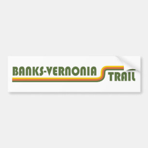 Banks-Vernonia-Weg Autoaufkleber