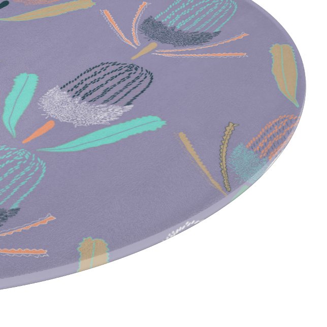 Banksia Lilac Schneidebrett (Ecke)