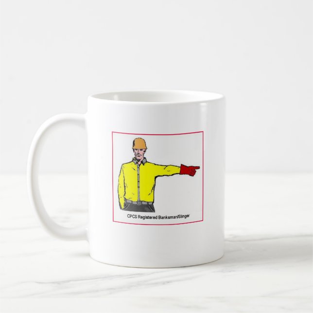 Banksman/Signalman-Tasse Tasse (Links)