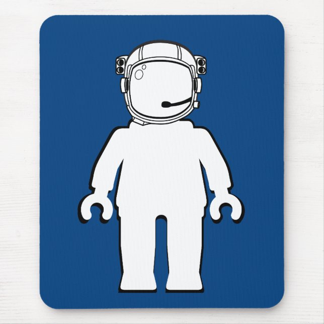 Banksy Art-Astronaut Minifig Mousepad (Vorne)