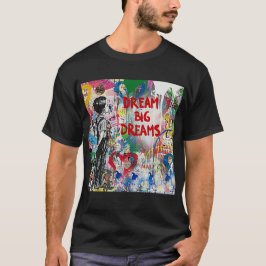 Banksy Dream Big Dreams Active T-Shirt
