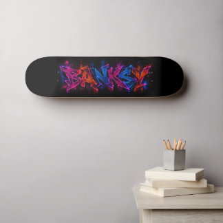 Banksy Kunst Skateboard