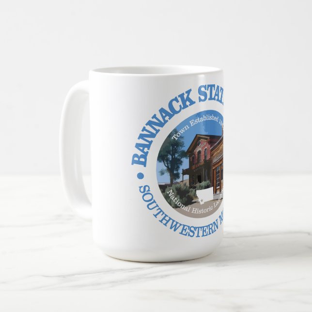 Bannack Staat Park Kaffeetasse (Vorderseite Links)