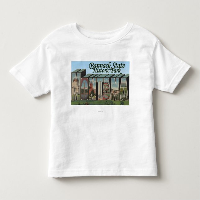 Bannack Staats-Park, Montana Kleinkind T-shirt (Vorderseite)