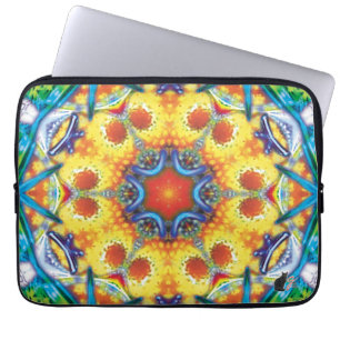 BannaPuddin Kaleidoskop Laptop-Sieb Laptopschutzhülle