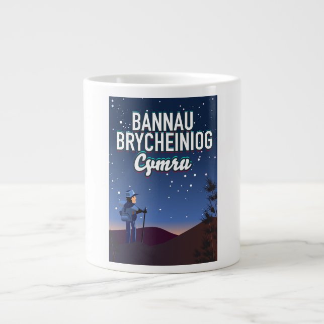 Bannau Brycheiniog Cymru Jumbo-Tasse (Vorderseite)