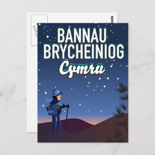 Bannau Brycheiniog Cymru Postkarte