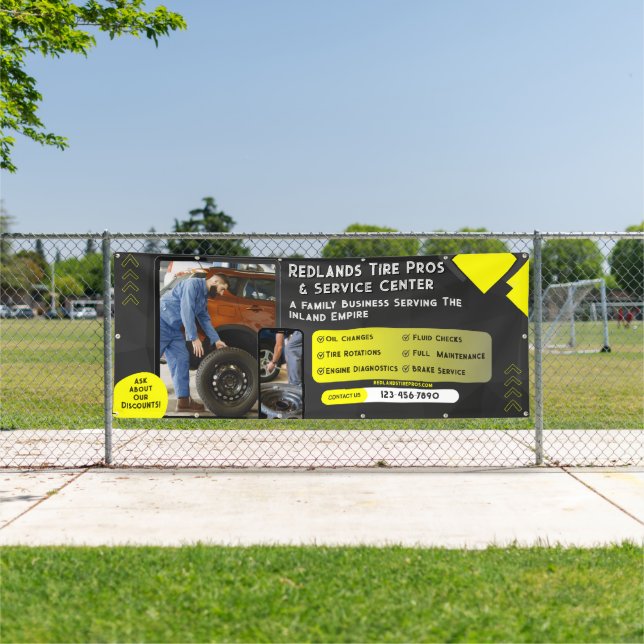 Banne für die Reparatur von Auto für neue gebrauch Banner (InSitu)