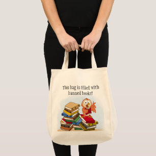 Banned Book Owl-Tasche Tragetasche