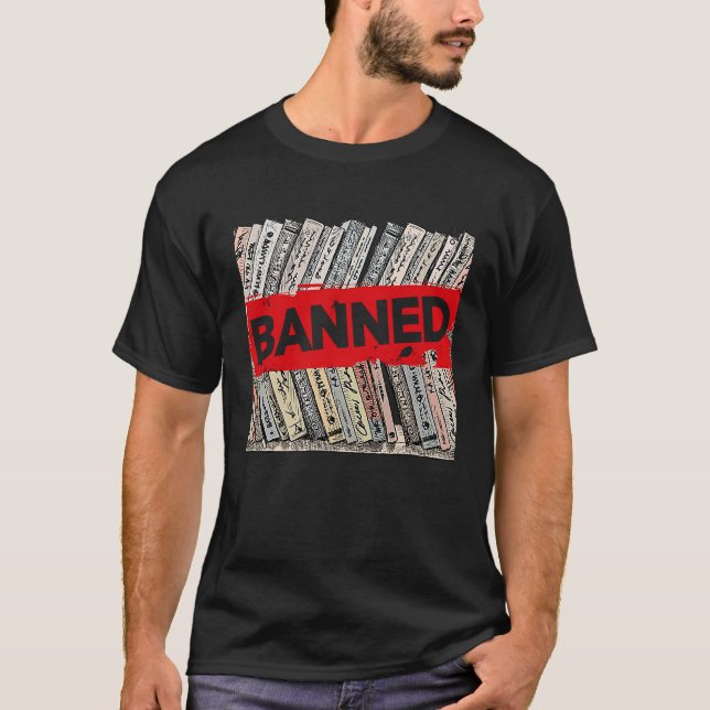 Banned Books  Book Readers I Read Banned Books Quo T-Shirt (Vorderseite)