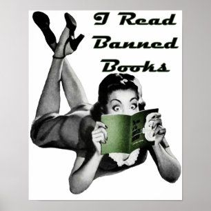 Banned Books drucken Poster