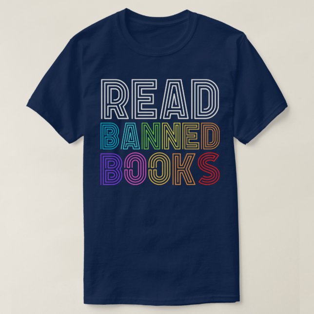 Banned Books lesen 7 T-Shirt (Design vorne)