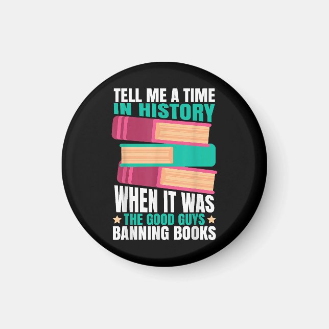 Banned Books Quote  Magnet (Vorne)
