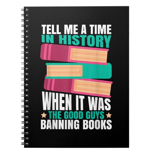 Banned Books Quote  Notizblock (Vorderseite)
