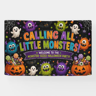 Banner 'Alle Monster kommen zur Party'