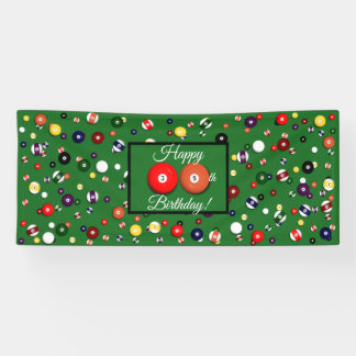Banner - Billard - 35. Feier