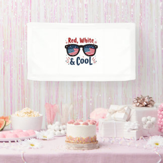 Banner 'Born to Sparkle' Patriotisch
