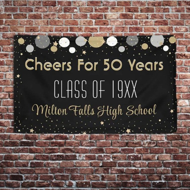 Banner der 50-jährigen Celebration Class-Wiederseh (Von Creator hochgeladen)