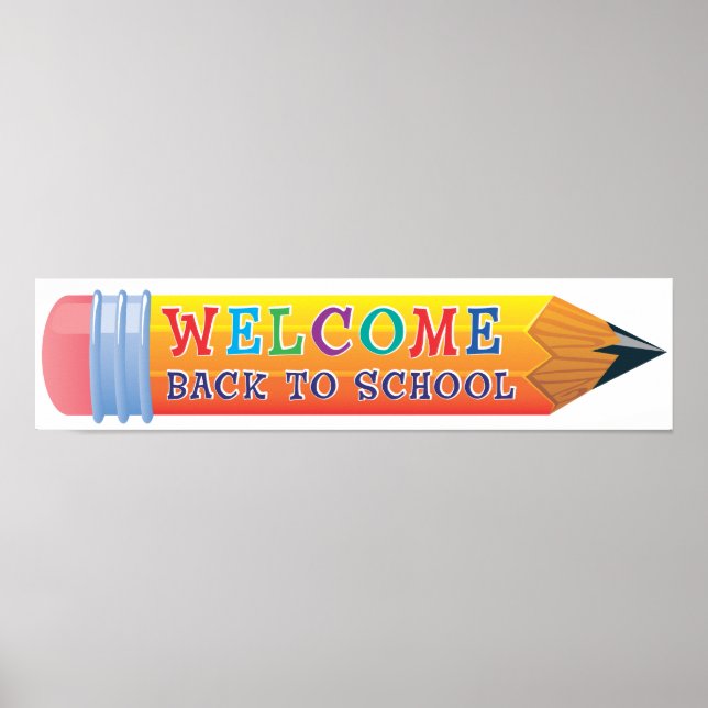 Banner der Giant Pencil School Poster (Vorne)