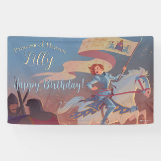 Banner der heiligen Johanna von Orléans (Anpassbar