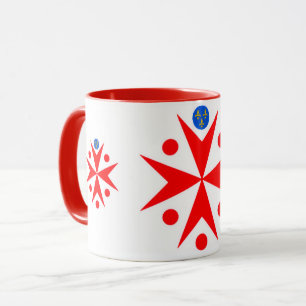 Banner der Marine Toskana Medici Tasse