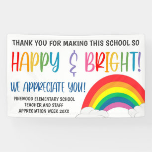 Banner der Rainbow Teacher Apprecive Week