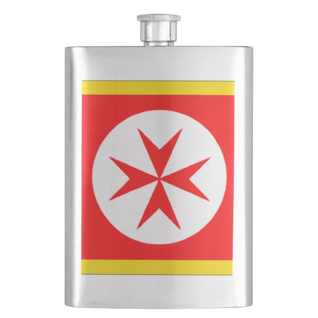 Banner der toskanischen Marine Flachmann (Vorderseite)