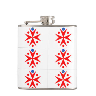 Banner der toskanischen Marine Flachmann