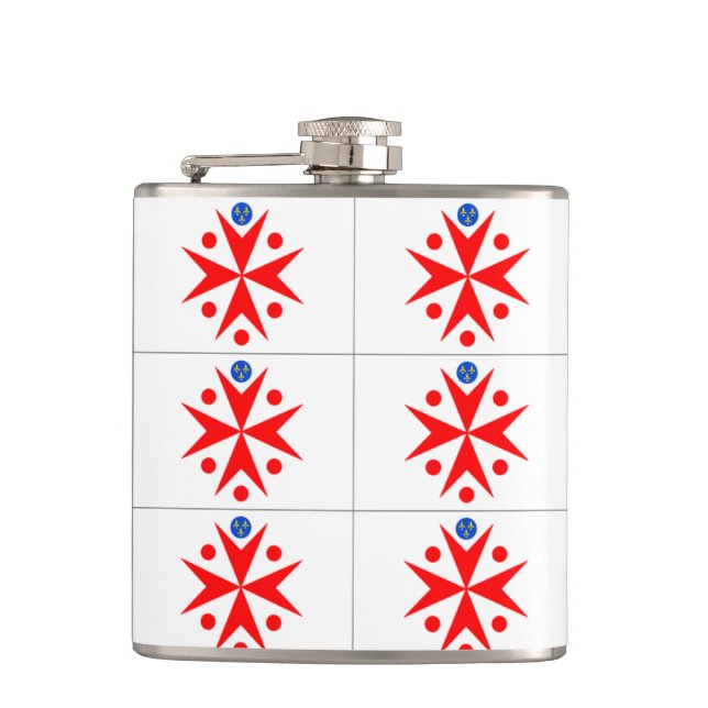 Banner der toskanischen Marine Flachmann (Vorderseite)